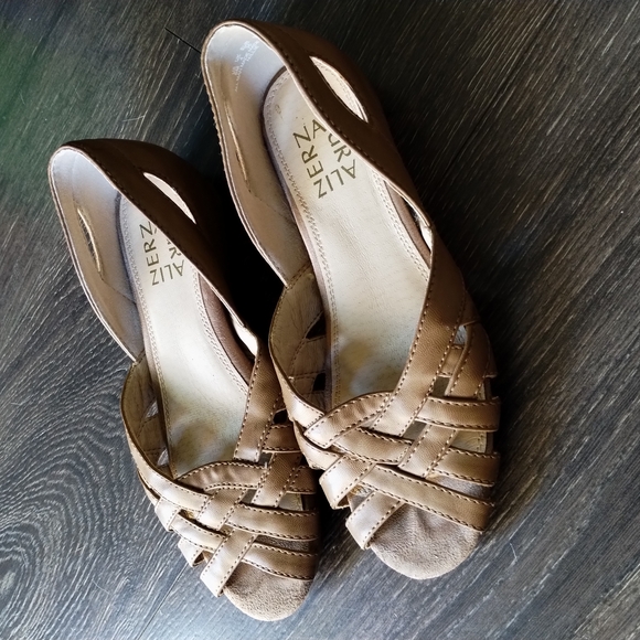 Naturalizer Shoes - Naturalizer Women's Brown Woven Flats
